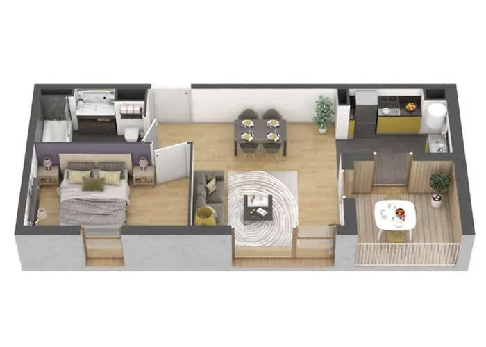 アパート Neuf Centre-ville ポルトヴェッキオ